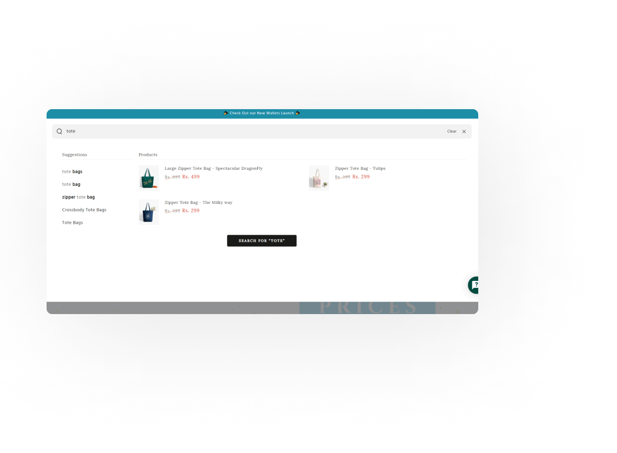 search function